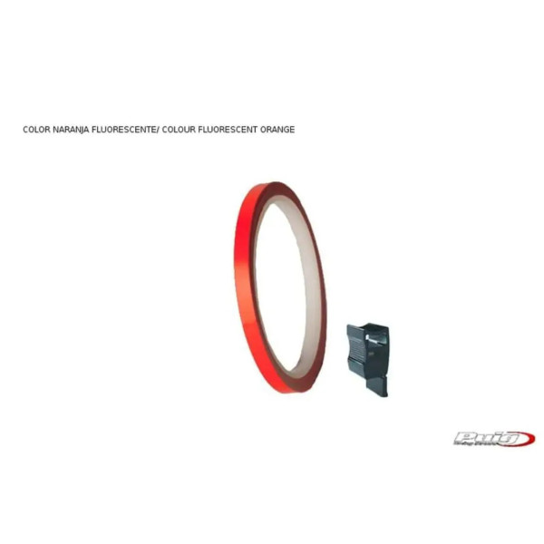 Puig Puig rim tape with applicator | fluorescent orange